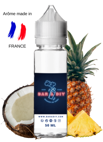 E-liquide Ananas Coco Le Petit Verger® de Savourea® | Bar à DIY®