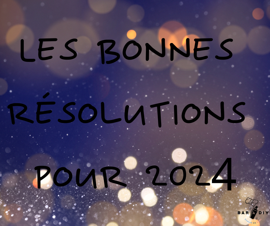 les bonnes résolutions 2024