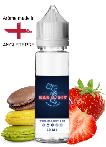 E-liquide Strawberry Macaroon de Dinner Lady® | Bar à DIY®