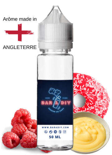 E-liquide raspberry Donut de Jax Custard | Bar à DIY®