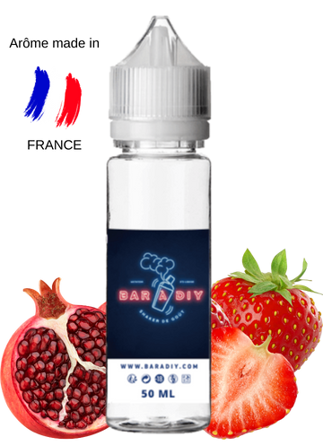 E-liquide Fraise grenade by Tutti Frutti du Coq de Le Coq qui Vape® | Bar à DIY®