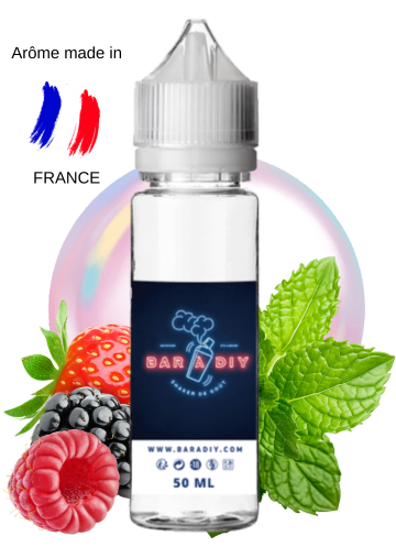 E-liquide Menthe Fruits rouges Bubble gum Biggy Bear de Secret's Lab® | Bar à DIY®