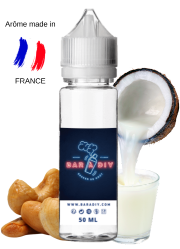 E-liquide Lait Coco Cajou Milky de Le Coq qui Vape® | Bar à DIY®