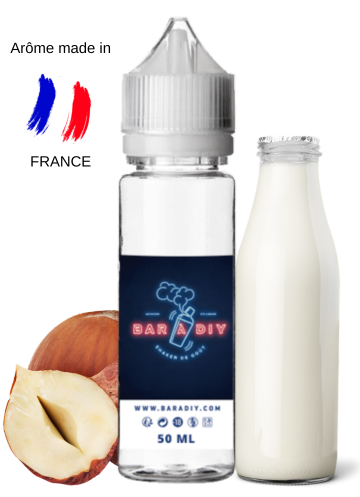 E-liquide Lait Noisette Milky de Le Coq qui Vape® | Bar à DIY®