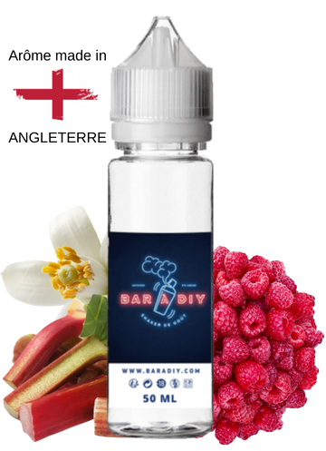 E-liquide Rhubarb, Raspberry & Orange Blossom de OhmBoy® | Bar à DIY®