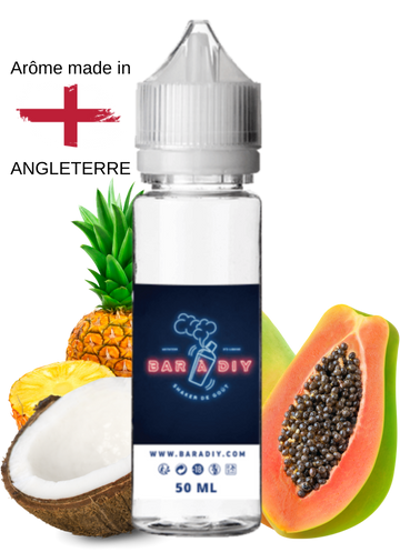 E-liquide Pineapple, Papaya & Coconut de Just Juice® | Bar à DIY®