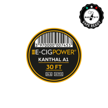 Pack of 10 coils Fumytech Clapton SS316 26GA+34GA 0,4Ω