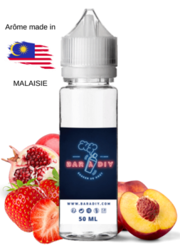 E-liquide Pomagranate x Peach x Strawberry de CrazyMix | Bar à DIY®