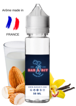 E-liquide Lait d'Amande Vanille milky de Le Coq qui Vape® | Bar à DIY®