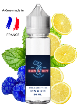 E-liquide Framboise Bleue menthe Citronnée Le Petit Verger® de Savourea® | Bar à DIY®