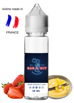 E-liquide Custard Fraise de Vincent Dans Les Vapes® | Bar à DIY®